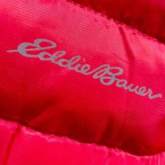 Eddie Bauer Girl's Jacket Puffer Duck Down Ombre Medium NWT - Picture 3 of 5